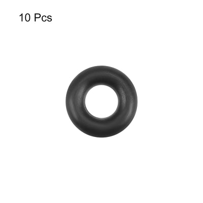 Harfington Uxcell O-Rings Nitrile Rubber 2.8mm Inner Diameter 6.4mm OD 1.8mm Thick Round Seal Gasket 10 Pcs