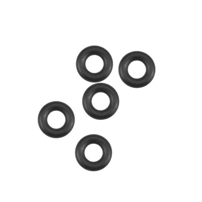 uxcell Uxcell O-Rings Nitrile Rubber 3mm Inner Diameter 6.6mm OD 1.8mm Width Round Seal Gasket 5 Pcs