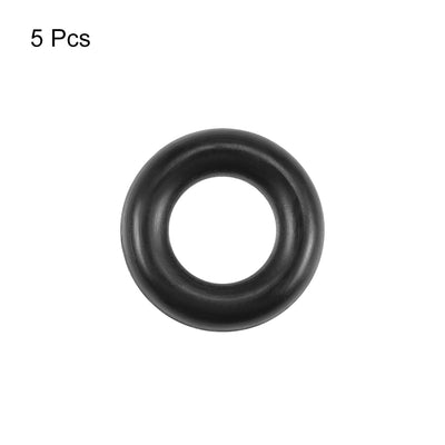 Harfington Uxcell O-Rings Nitrile Rubber 3.3mm Inner Diameter 6.9mm OD 1.8mm Width Round Seal Gasket 5 Pcs