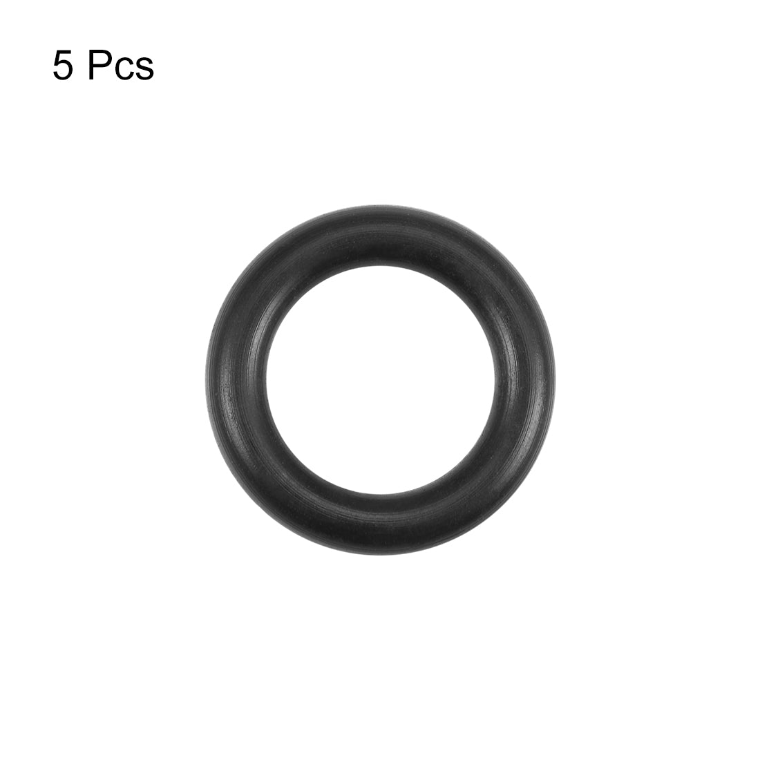 uxcell Uxcell O-Rings Nitrile Rubber 6mm Inner Diameter 9.6mm OD 1.8mm Width Round Seal Gasket 5 Pcs