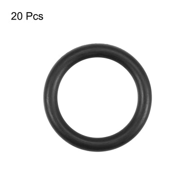 Harfington Uxcell O-Rings Nitrile Rubber 9.75mm Inner Diameter 13.35mm OD 1.8mm Width Round Seal Gasket 5 Pcs