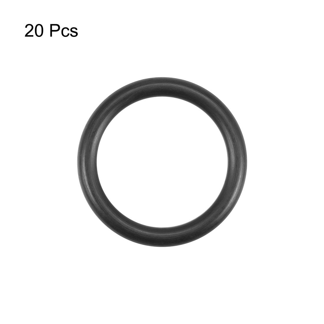 uxcell Uxcell O-Rings Nitrile Rubber 11.5mm x 15.1mm x 1.8mm Round Seal Gasket 20Pcs