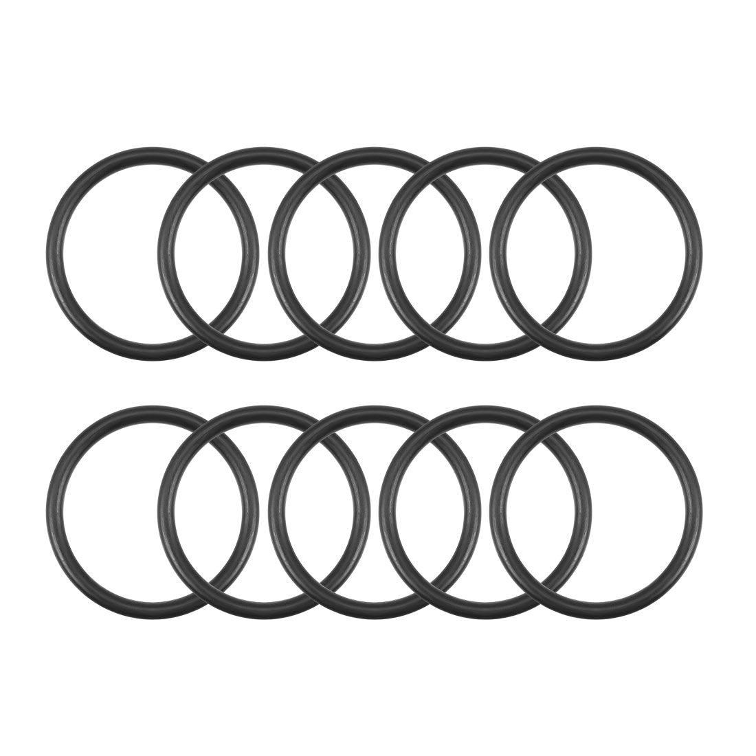 uxcell Uxcell O-Rings Nitrile Rubber 16mm x 19.6mm x 1.8mm Round Seal Gasket 10Pcs