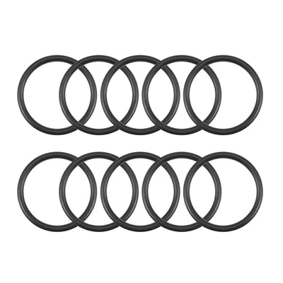 uxcell Uxcell O-Rings Nitrile Rubber 16mm x 19.6mm x 1.8mm Round Seal Gasket 10Pcs