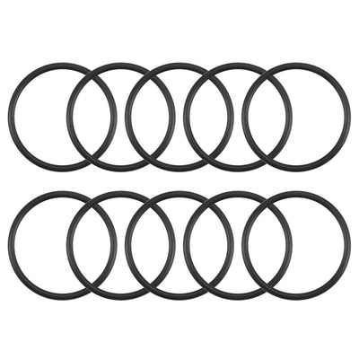 uxcell Uxcell O-Rings Nitrile Rubber 21mm x 24.6mm x 1.8mm Round Seal Gasket 10Pcs