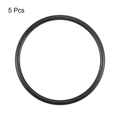 Harfington Uxcell O-Rings Nitrile Rubber 24.5mm x 28.1mm x 1.8mm Round Seal Gasket 5Pcs