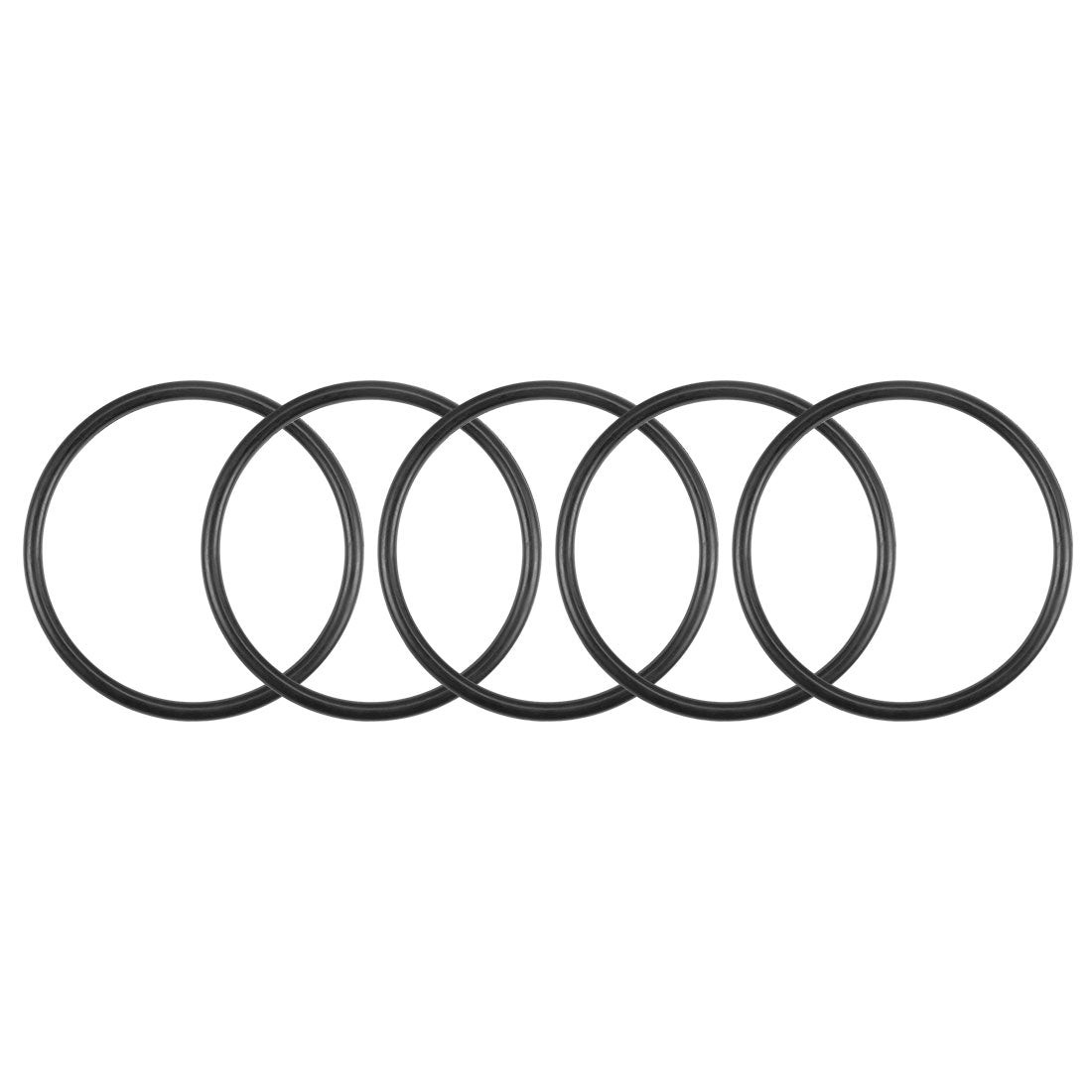 uxcell Uxcell O-Rings Nitrile Rubber 24.5mm x 28.1mm x 1.8mm Round Seal Gasket 5Pcs