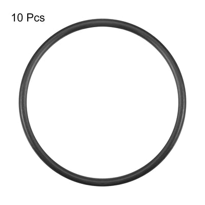 Harfington Uxcell O-Rings Nitrile Rubber 28mm x 31.6mm x 1.8mm Round Seal Gasket 10Pcs