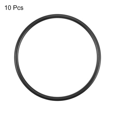 Harfington Uxcell O-Rings Nitrile Rubber 32mm x 35.6mm x 1.8mm Round Seal Gasket 10Pcs