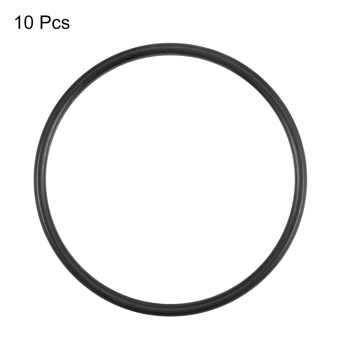 uxcell Uxcell O-Rings Nitrile Rubber 35mm x 38.6mm x 1.8mm Round Seal Gasket 10Pcs
