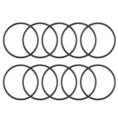 uxcell Uxcell O-Rings Nitrile Rubber 35mm x 38.6mm x 1.8mm Round Seal Gasket 10Pcs