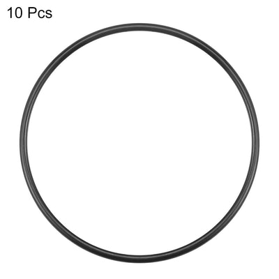Harfington Uxcell O-Rings Nitrile Rubber 52mm x 55.6mm x 1.8mm Round Seal Gasket 10Pcs