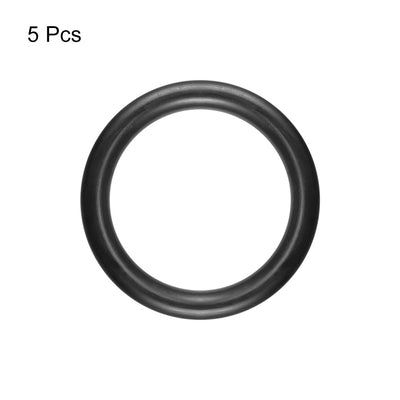 Harfington Uxcell O-Rings Nitrile Rubber 28mm x 36mm x 4mm Round Seal Gasket 5Pcs