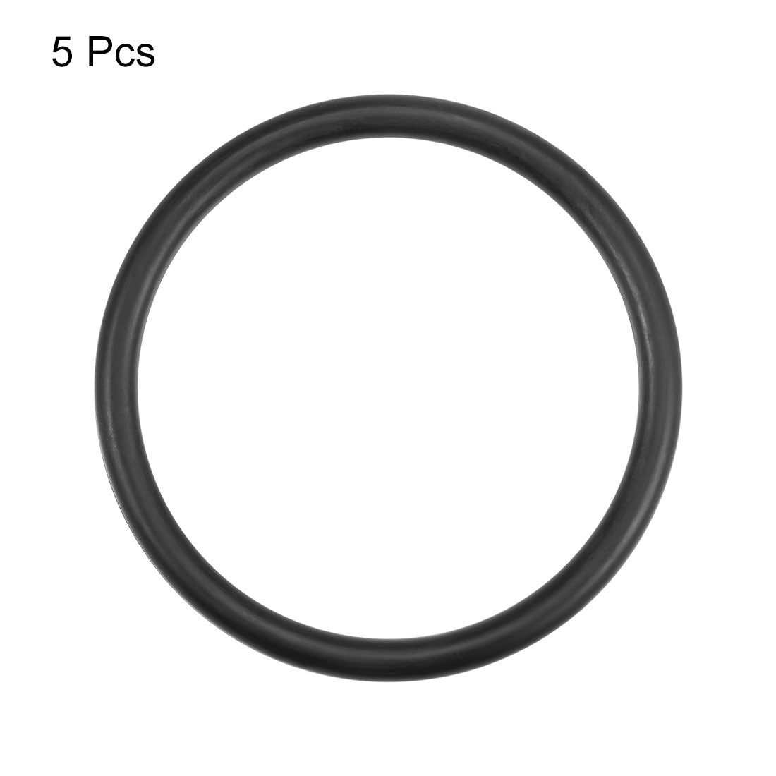 uxcell Uxcell O-Rings Nitrile Rubber 44mm x 52mm x 4mm Round Seal Gasket 5Pcs
