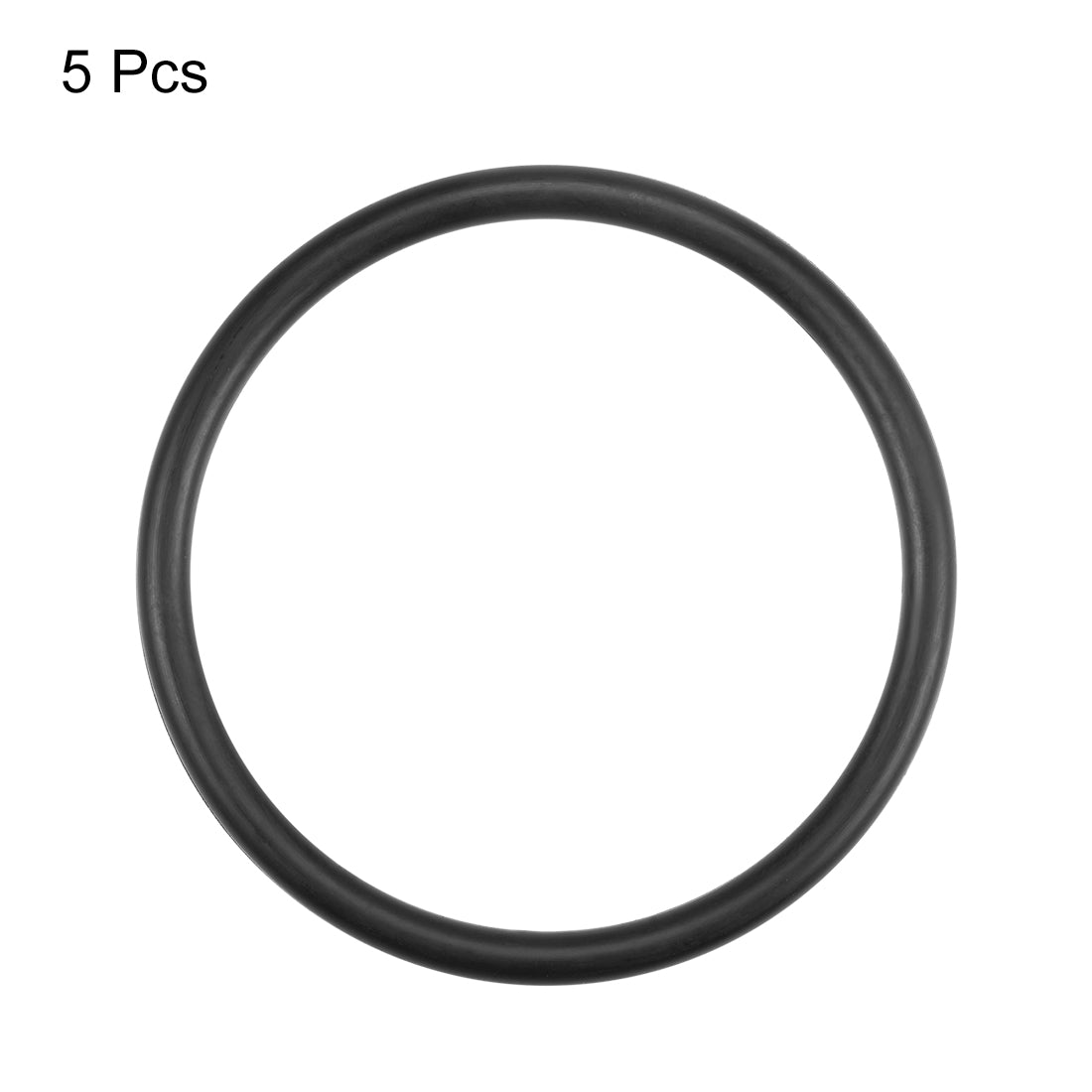 uxcell Uxcell O-Rings Nitrile Rubber 50mm x 58mm x 4mm Round Seal Gasket 5Pcs