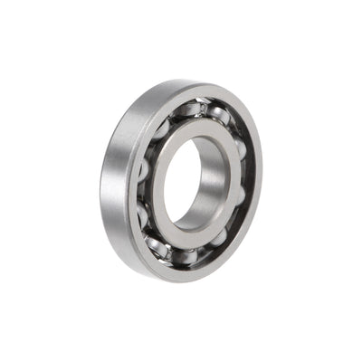 uxcell Uxcell R10 Deep Groove Ball Bearing 5/8"x1-3/8"x9/32" Open Type Chrome Bearings