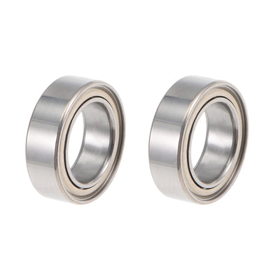 Harfington Deep Groove Ball Bearings Inch Double Shielded Chrome Steel P0 Z1