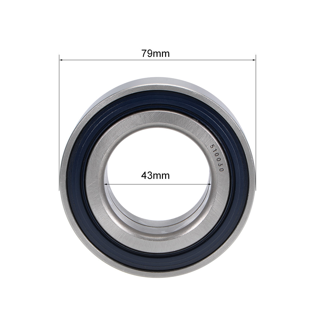 Harfington 513116 Wheel Hub Bearing, 30mm Bore 60mm O.D. 37mm Width
