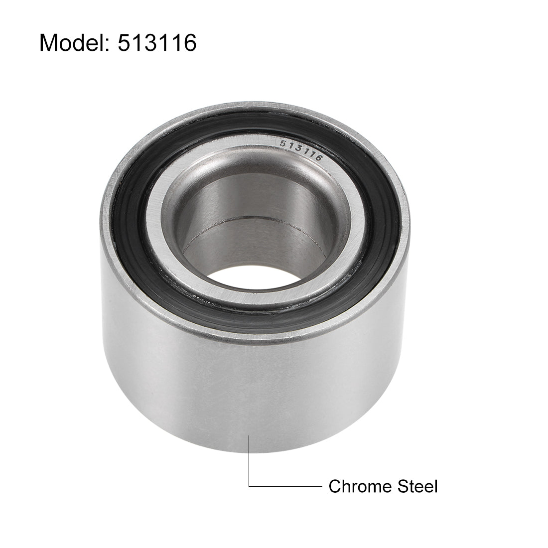 Harfington 513116 Wheel Hub Bearing, 30mm Bore 60mm O.D. 37mm Width