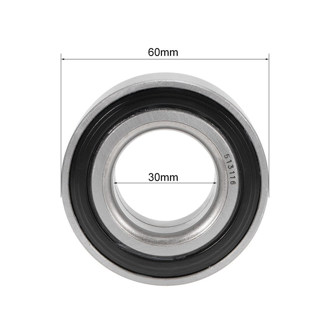 Harfington 513116 Wheel Hub Bearing, 30mm Bore 60mm O.D. 37mm Width