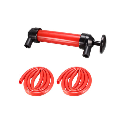 uxcell Uxcell Multi-Use Siphon Fuel Transfer Pump Kit for Water Gas Oil and Other Liquids