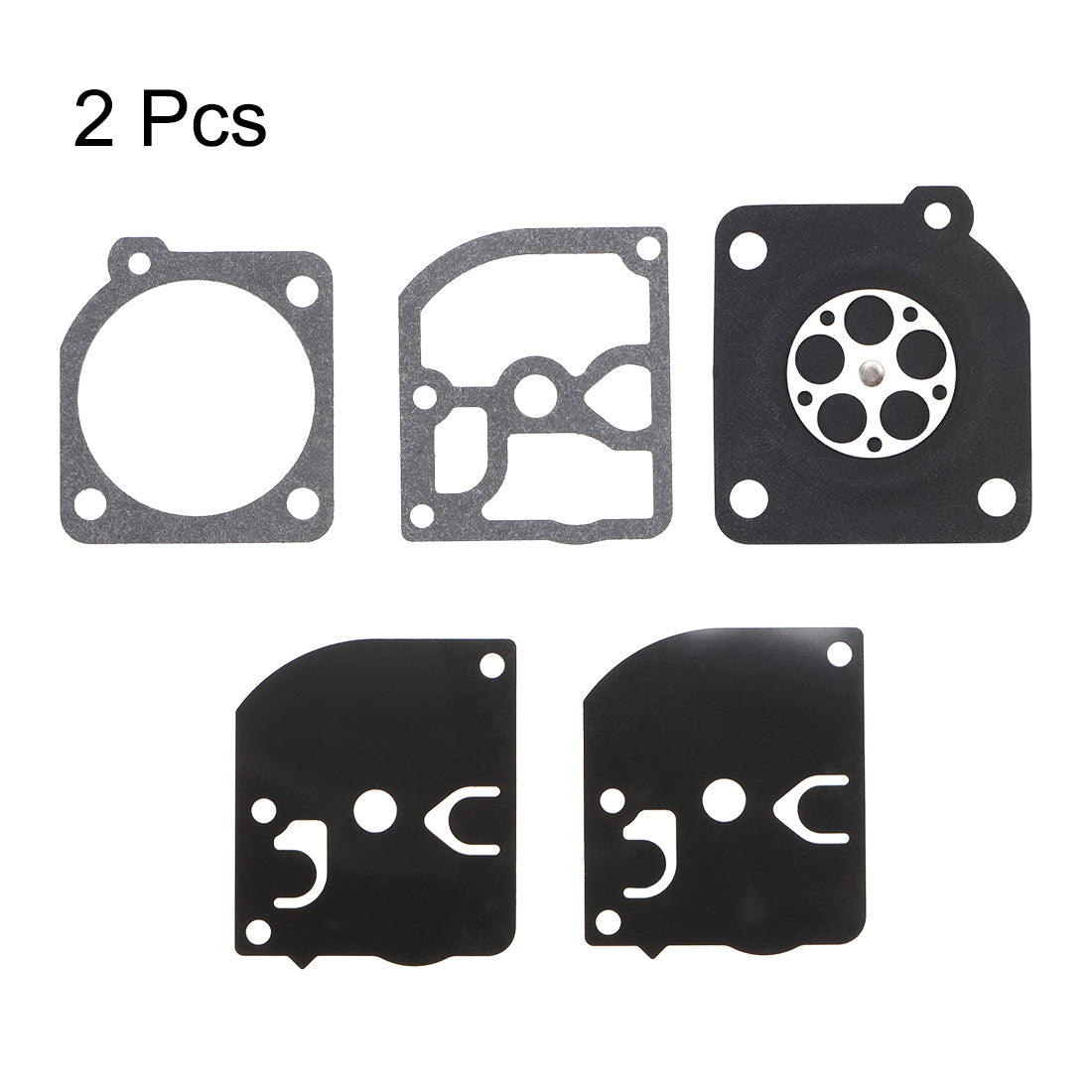 uxcell Uxcell Carburetor Rebuild Kit Gasket Diaphragm RB-39 for McCulloch Eager Beaver 2010 2014 2016 2116 2118 2316 3210 35cc 32cc Chainsaw Engines Carb 2pcs