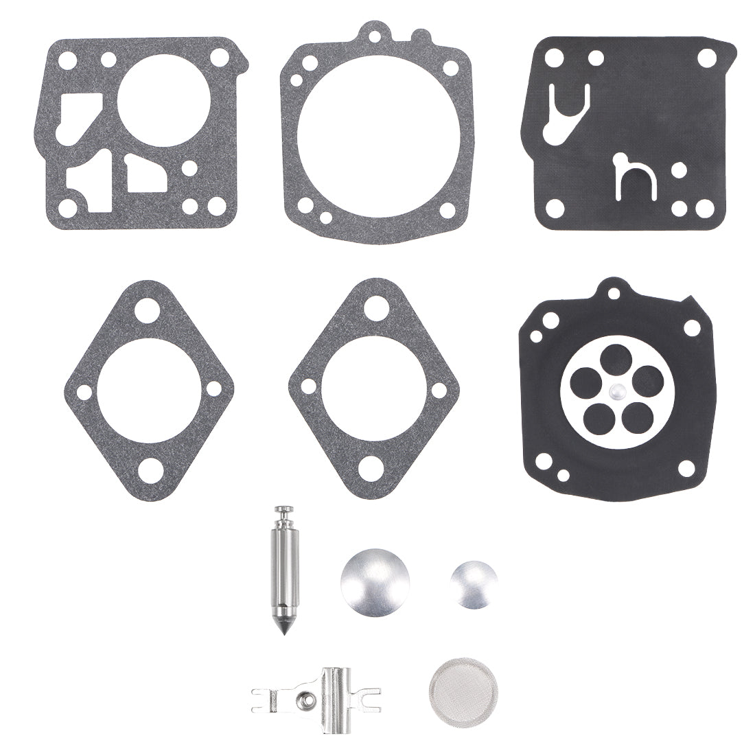 uxcell Uxcell Carburetor Rebuild Kit Gasket Diaphragm for 625 for 630 Engines