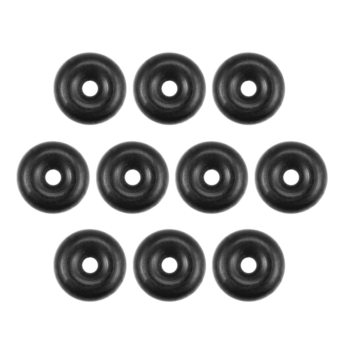 uxcell Uxcell O-Rings Nitrile Rubber 1.2mm x 6mm x 2.4mm Round Seal Gasket 10Pcs