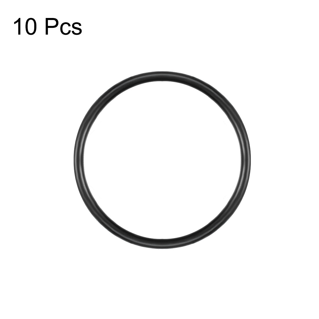 uxcell Uxcell O-Rings Nitrile Rubber 31.2mm x 36mm x 2.4mm Round Seal Gasket 10Pcs