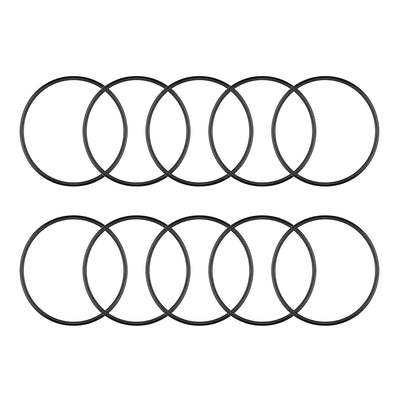 uxcell Uxcell O-Rings Nitrile Rubber 54.2mm x 59mm x 2.4mm Round Seal Gasket 10Pcs