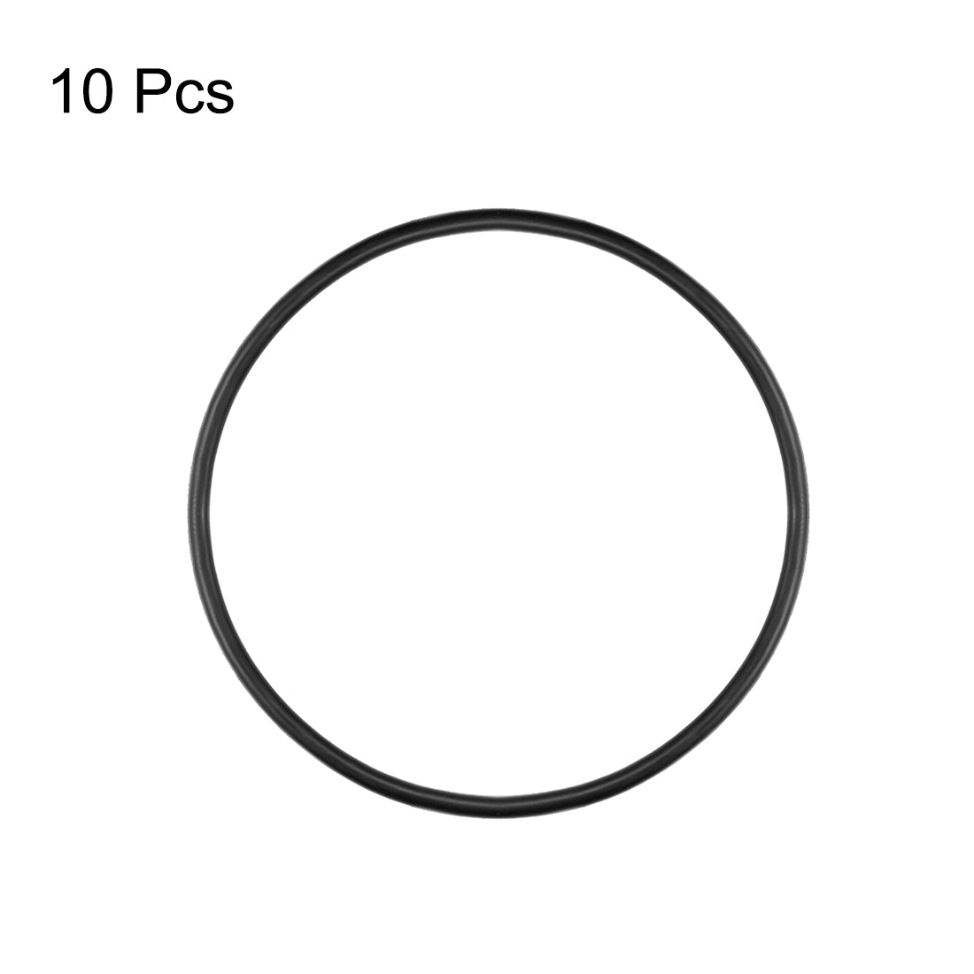uxcell Uxcell O-Rings Nitrile Rubber 56.2mm x 61mm x 2.4mm Round Seal Gasket 10Pcs