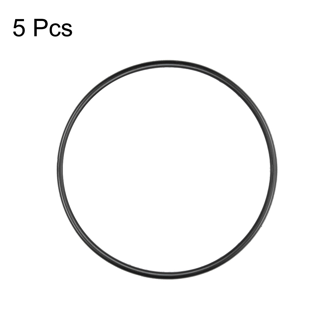 uxcell Uxcell O-Rings Nitrile Rubber 64.2mm x 69mm x 2.4mm Round Seal Gasket 5Pcs