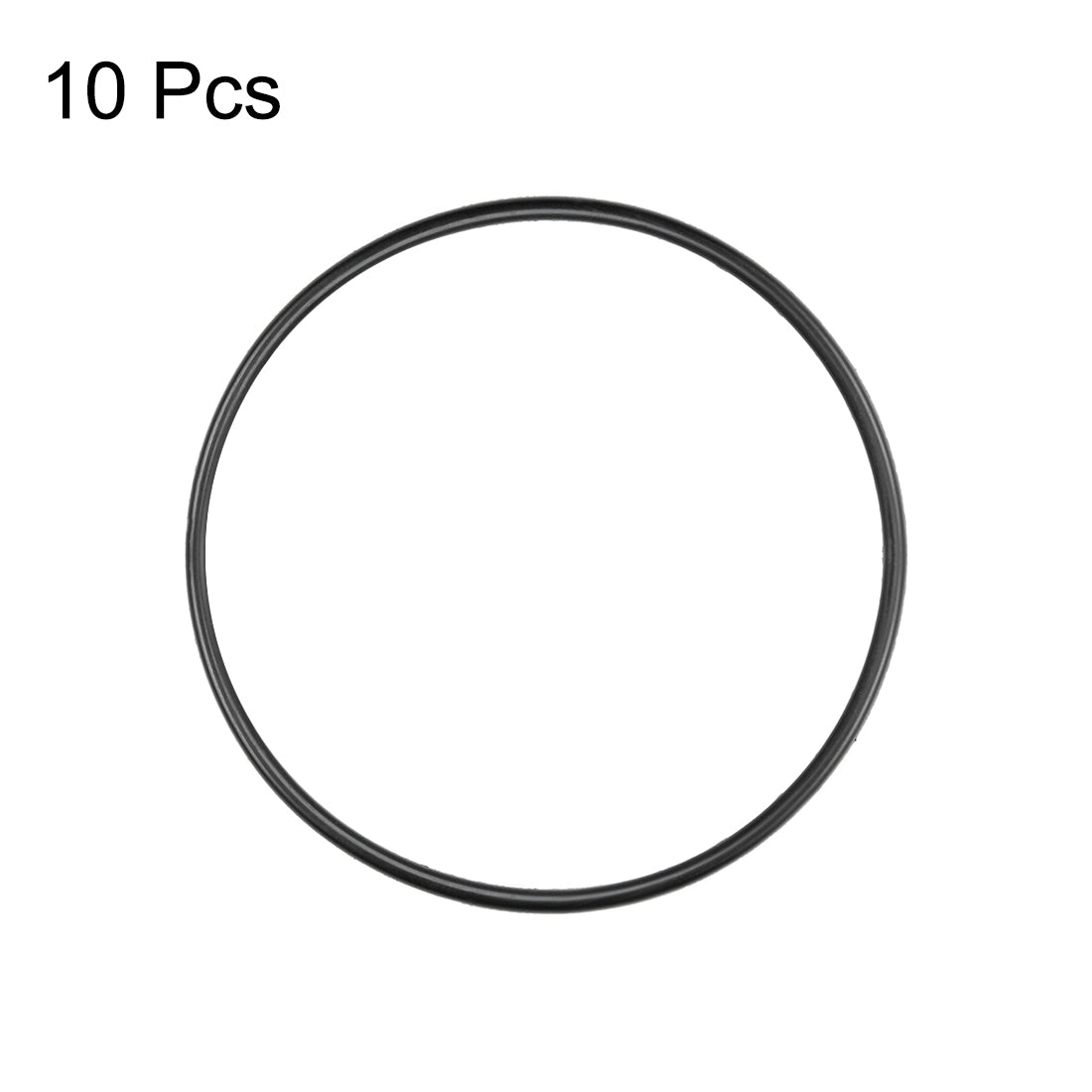 uxcell Uxcell O-Rings Nitrile Rubber 64.2mm x 69mm x 2.4mm Round Seal Gasket 10Pcs