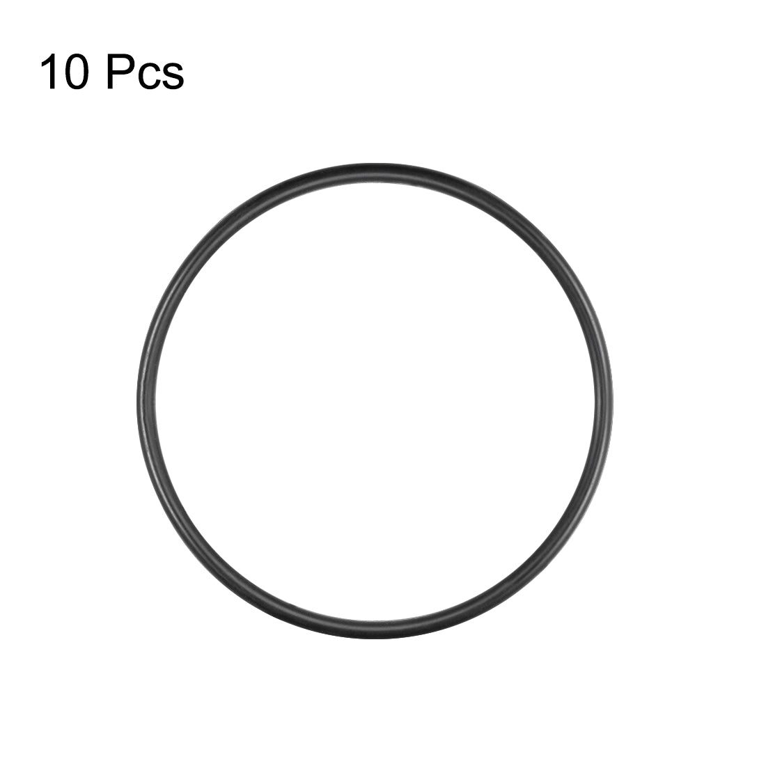 uxcell Uxcell O-Rings Nitrile Rubber 46.2mm x 51mm x 2.4mm Round Seal Gasket 10Pcs