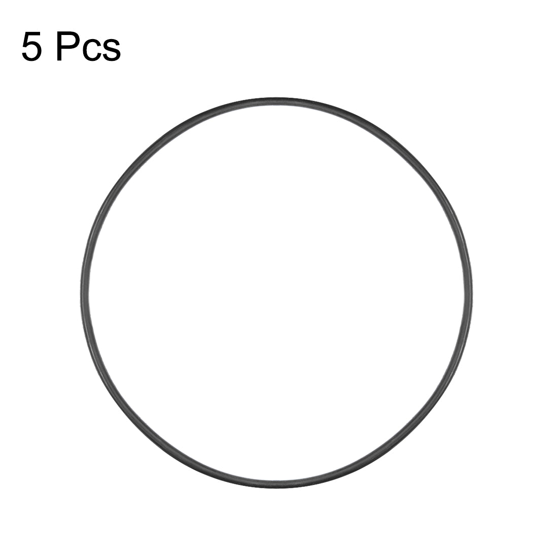 uxcell Uxcell O-Rings Nitrile Rubber 93.2mm x 98mm x 2.4mm Round Seal Gasket 5Pcs