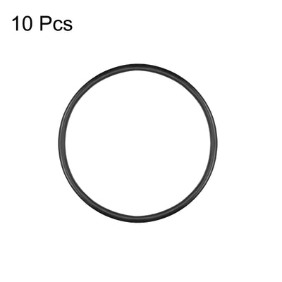 Harfington Uxcell O-Rings Nitrile Rubber 41.2mm x 46mm x 2.4mm Round Seal Gasket 10Pcs
