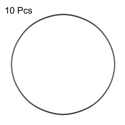 Harfington Uxcell O-Rings Nitrile Rubber 175.2mm x 180mm x 2.4mm Round Seal Gasket 10Pcs