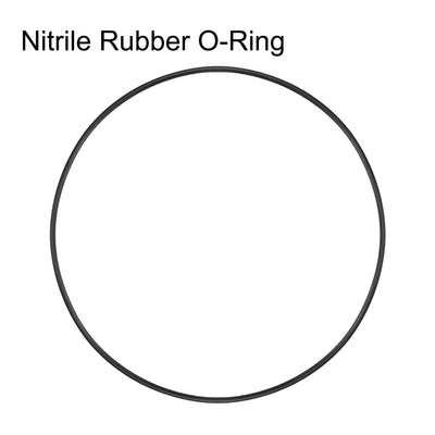 Harfington Uxcell O-Rings Nitrile Rubber 188mm x 195mm x 3.5mm Round Seal Gasket