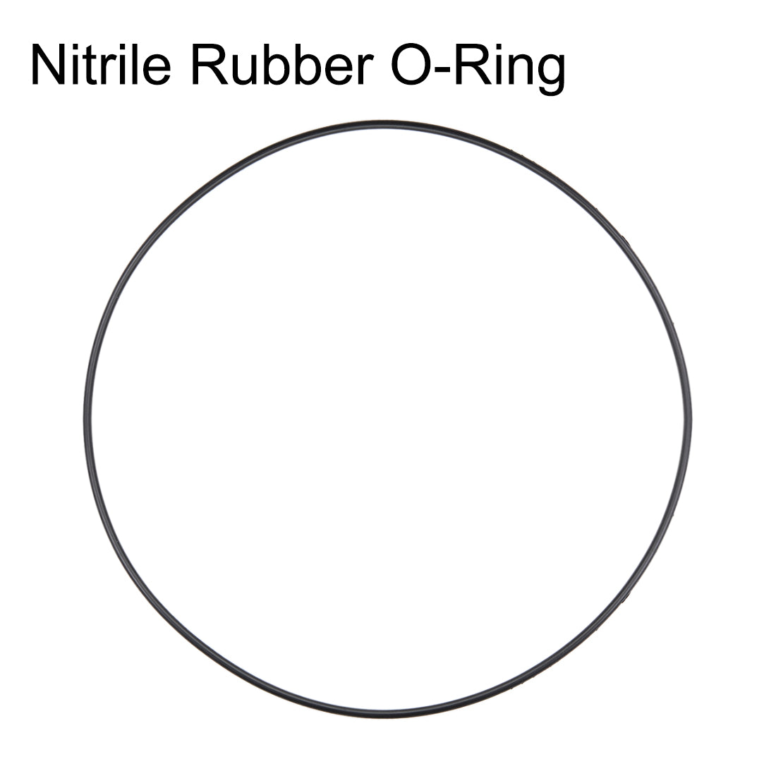 uxcell Uxcell O-Rings Nitrile Rubber 183.8mm x 190mm x 3.1mm Round Seal Gasket