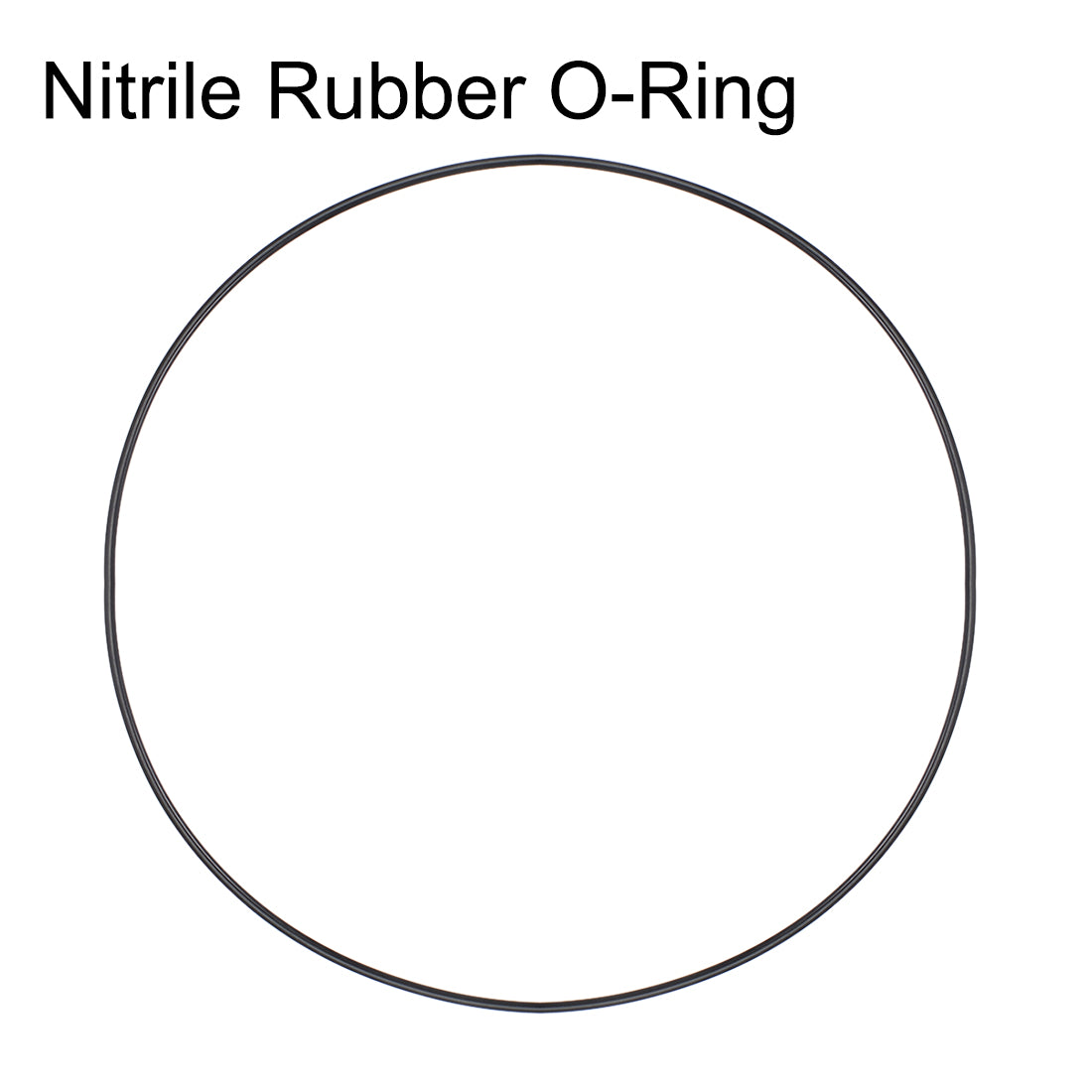 uxcell Uxcell O-Rings Nitrile Rubber 213.8mm x 220mm x 3.1mm Round Seal Gasket