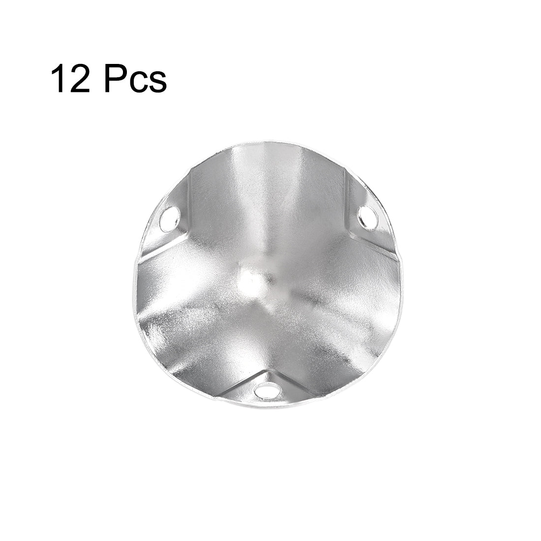 uxcell Uxcell Metal Box Corner Protectors Wooden Box Edge Guard Protector 27 x 27 x 27mm 12pcs