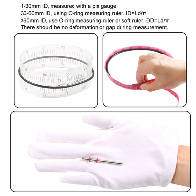 Harfington Silicone O-Rings, 92mm OD 85.8mm ID 3.1mm Width VMQ Seal Gasket for Compressor Valves Pipe Repair, White, Pack of 5