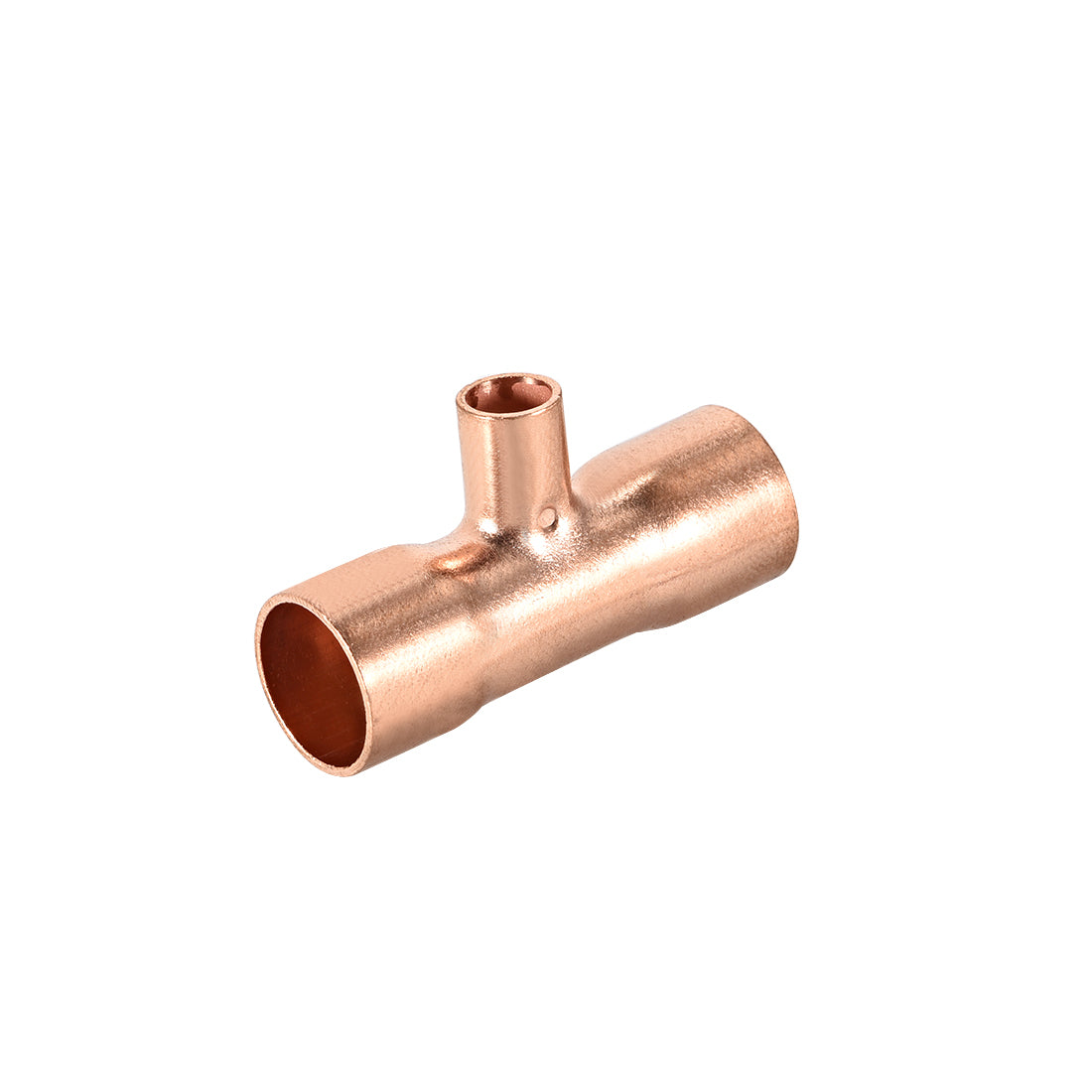 uxcell Uxcell Copper Reducing, Tee Copper Pressure Pipe Fitting Connector  for Plumbing Supply and Refrigeration