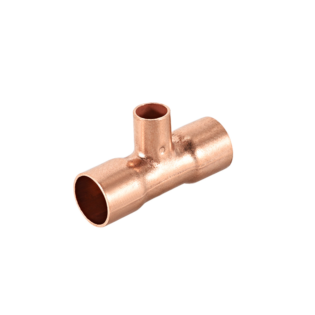 uxcell Uxcell Copper Reducing, Tee Copper Pressure Pipe Fitting Connector  for Plumbing Supply and Refrigeration