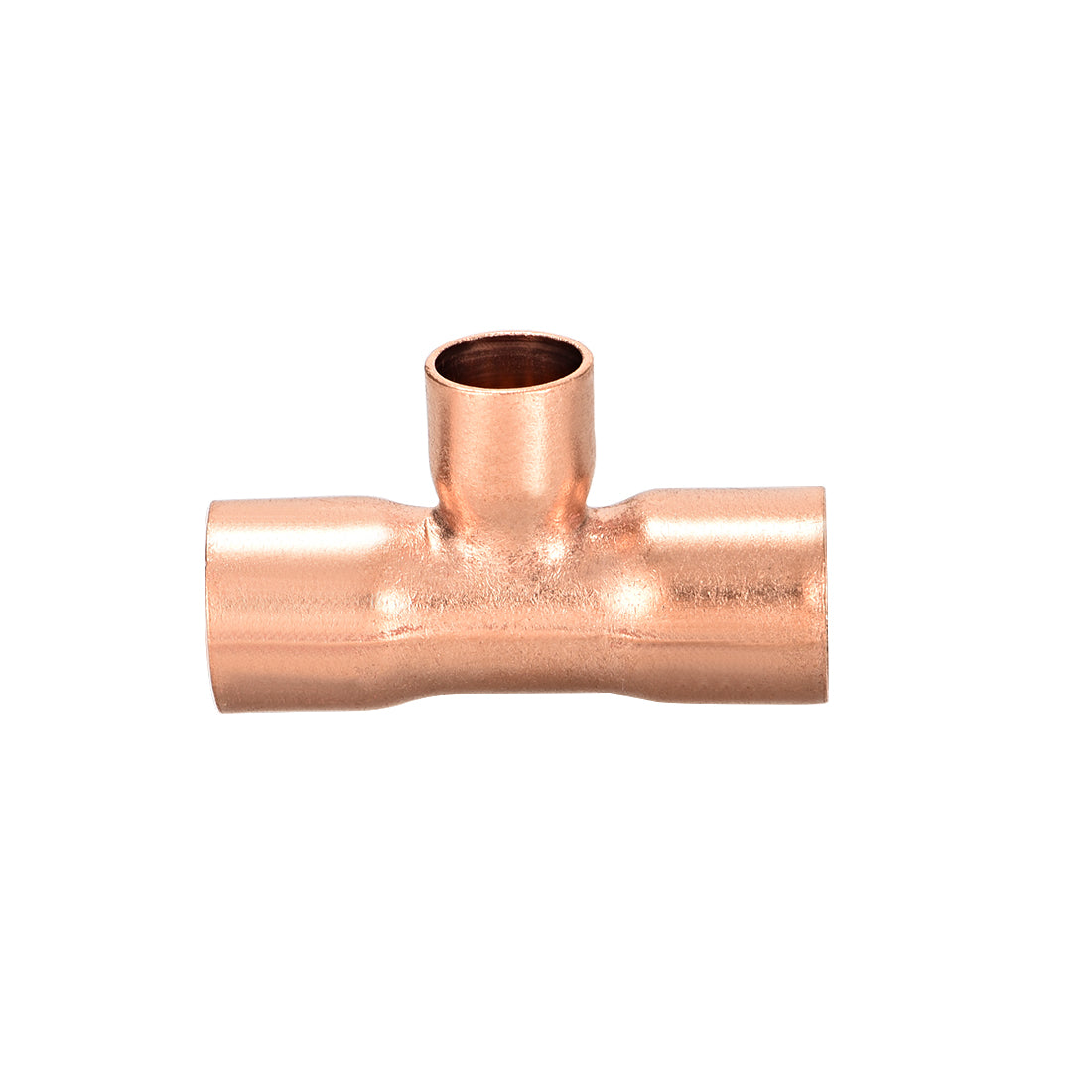 uxcell Uxcell Copper Reducing, Tee Copper Pressure Pipe Fitting Connector  for Plumbing Supply and Refrigeration