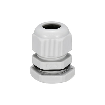 Harfington Uxcell Metric Cable Gland Waterproof Plastic Connector Adjustable Locknut