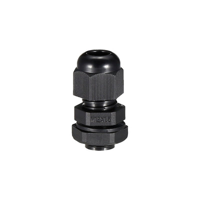 Harfington Cable Gland Waterproof Plastic Connector Adjustable Locknut