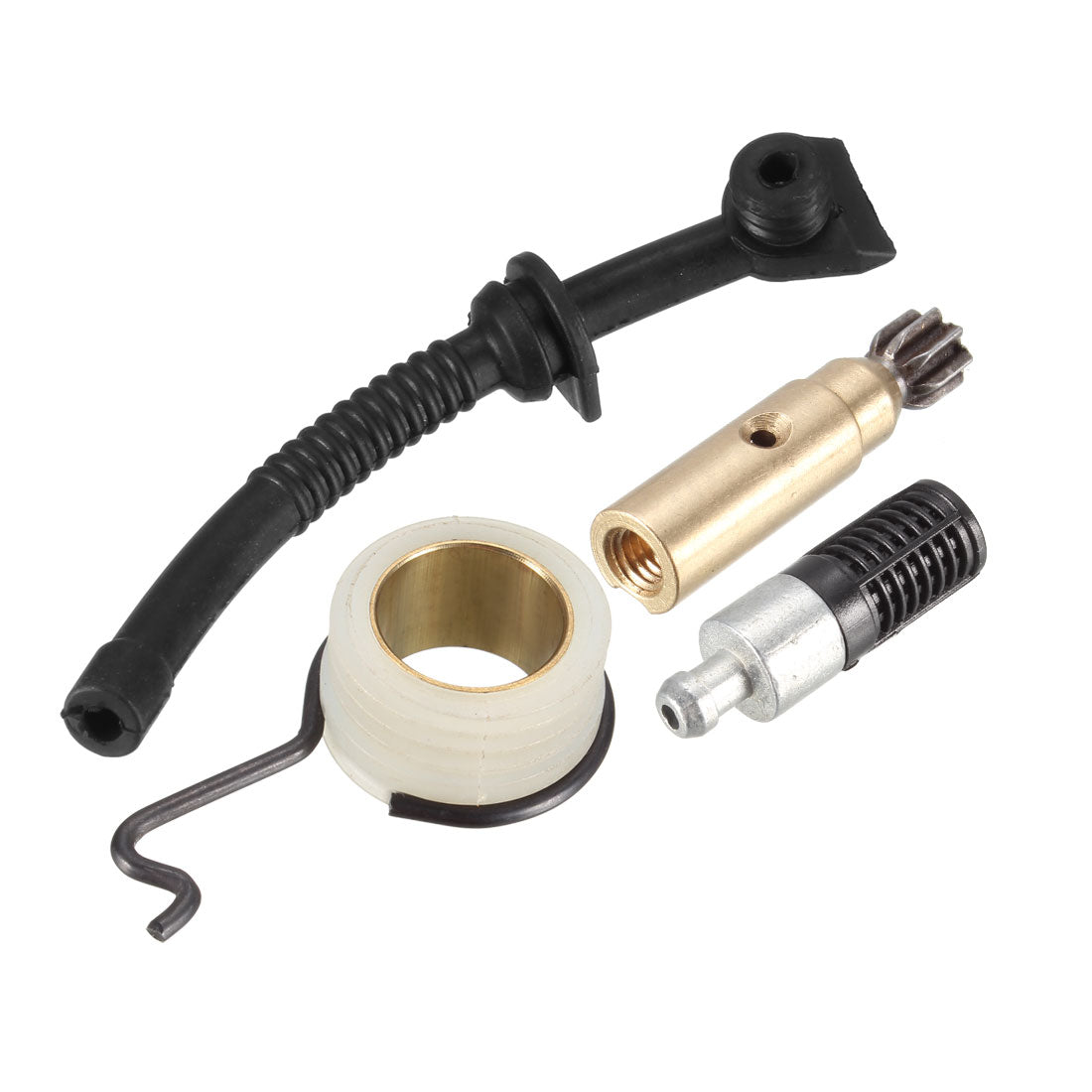 uxcell Uxcell 1set Oil Pump Oil Filter Oil Line Worm Gear for Stihl 017 / 018 / ms170 / ms180 Chainsaw