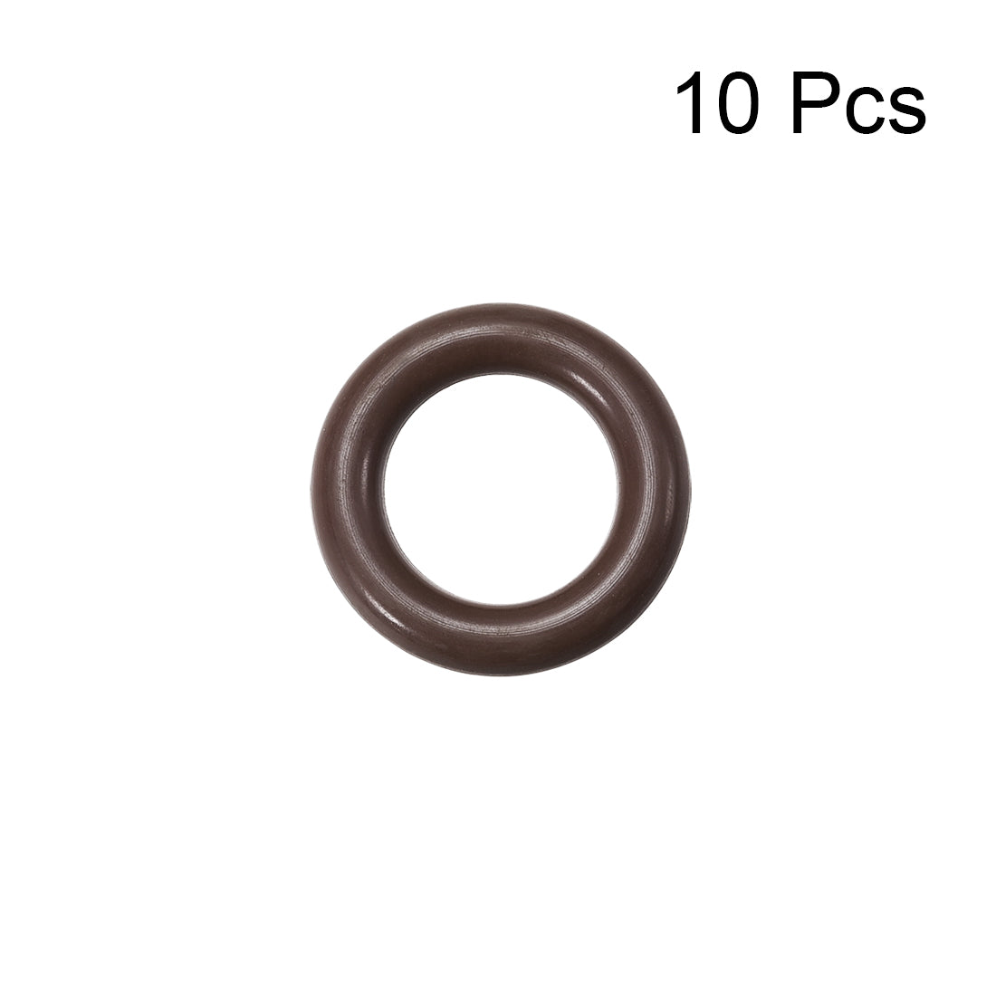 uxcell Uxcell Fluorine Rubber O-Rings 17mm OD 10mm ID 3.5mm Width, Metric FKM Sealing Gasket, Pack of 10