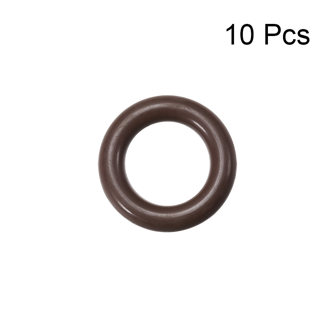 uxcell Uxcell Fluorine Rubber O-Rings 18mm OD 11mm ID 3.5mm Width, Metric FKM Sealing Gasket, Pack of 10